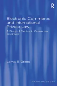 Electronic Commerce and International Private Law_cover