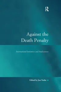 Against the Death Penalty_cover
