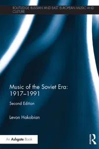 Music of the Soviet Era: 1917-1991_cover