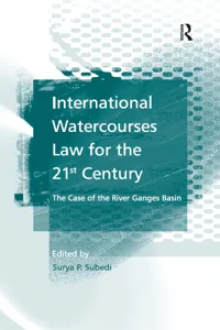 International Watercourses Law for the 21st Century_cover