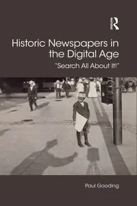 Historic Newspapers in the Digital Age_cover