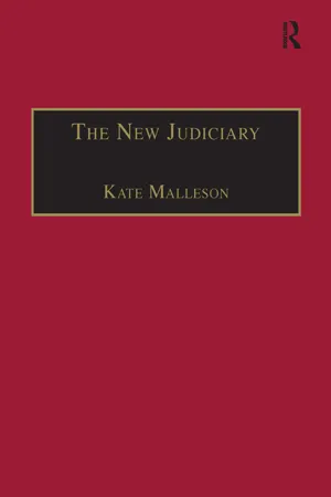 The New Judiciary