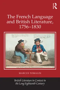 The French Language and British Literature, 1756-1830_cover