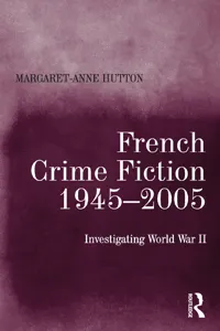 French Crime Fiction, 1945–2005_cover
