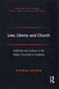 Law, Liberty and Church_cover