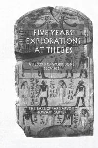 Five Years Exploration At Thebes_cover