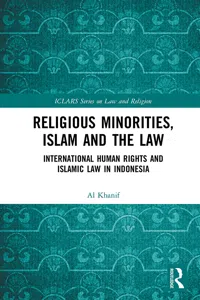 Religious Minorities, Islam and the Law_cover