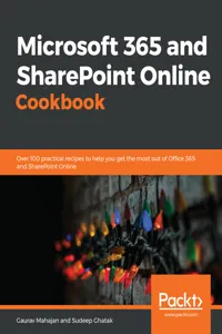 Microsoft 365 and SharePoint Online Cookbook_cover