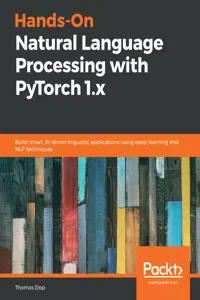 Hands-On Natural Language Processing with PyTorch 1.x_cover
