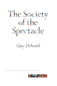 The Society of the Spectacle_cover