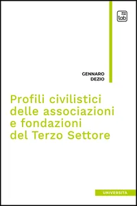 Profili civilistici delle associazioni e fondazioni del Terzo Settore_cover