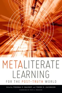 Metaliterate Learning for the Post-Truth World_cover