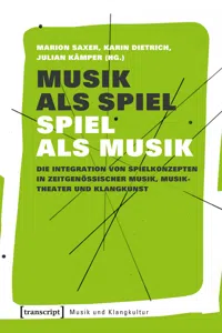 Musik als Spiel - Spiel als Musik_cover