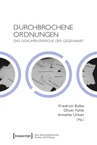 Das Dokumentarische. Exzess und Entzug_cover