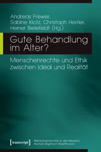 Menschenrechte in der Medizin / Human Rights in Healthcare_cover