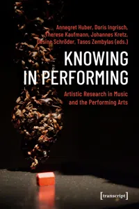 Knowing in Performing_cover