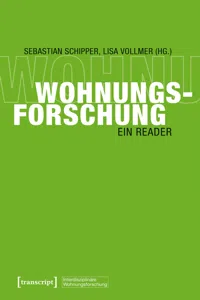 Interdisziplinäre Wohnungsforschung_cover