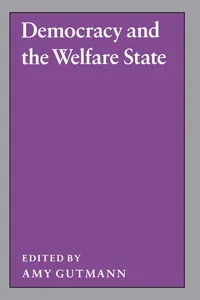 Democracy and the Welfare State_cover