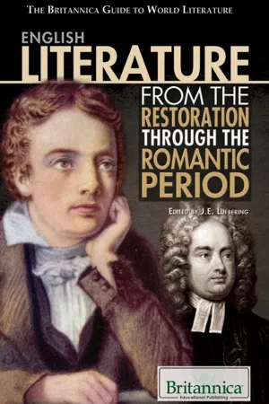 English Literature from the Restoration through the Romantic Period