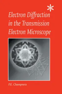 Electron Diffraction in the Transmission Electron Microscope_cover