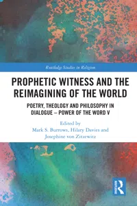 Prophetic Witness and the Reimagining of the World_cover
