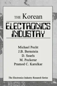 The Korean Electronics Industry_cover