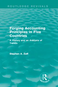 Forging Accounting Principles in Five Countries_cover