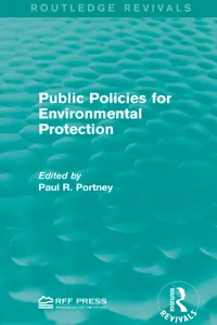 Public Policies for Environmental Protection_cover