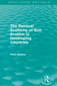 The Political Economy of Soil Erosion in Developing Countries_cover