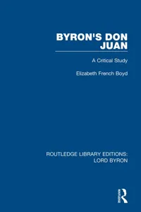 Byron's Don Juan_cover