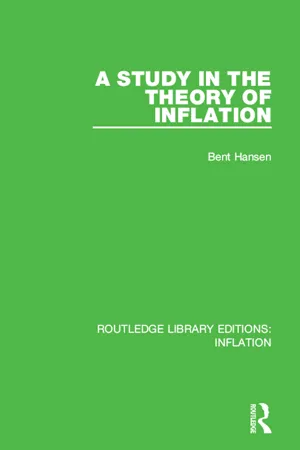 A Study in the Theory of Inflation