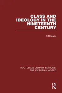 Class and Ideology in the Nineteenth Century_cover