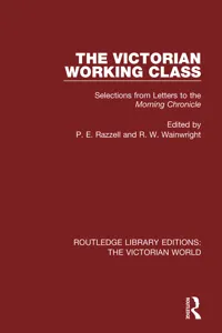 The Victorian Working Class_cover