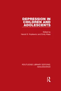 Depression in Children and Adolescents_cover