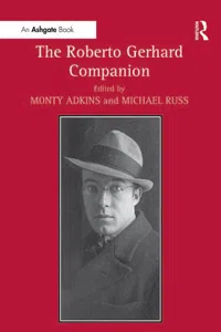 The Roberto Gerhard Companion_cover