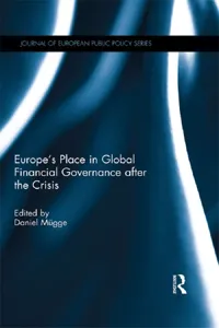 Europe’s Place in Global Financial Governance after the Crisis_cover