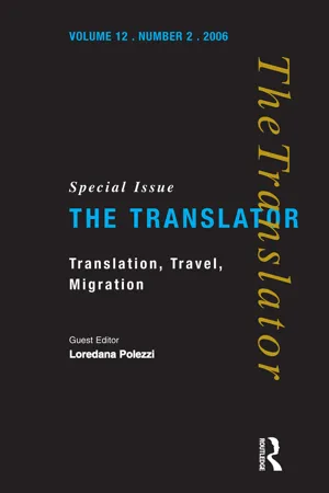 Translation, Travel, Migration