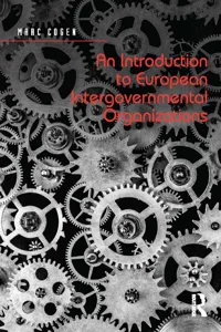 An Introduction to European Intergovernmental Organizations_cover