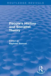 People's History and Socialist Theory_cover