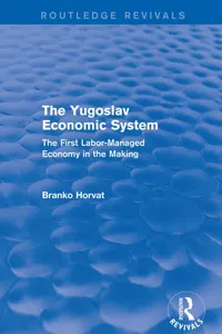 The Yugoslav Economic System_cover