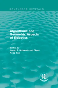 Algorithmic and Geometric Aspects of Robotics_cover