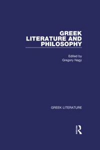 Greek Literature and Philosophy_cover