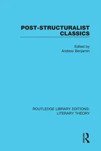 Post-Structuralist Classics_cover