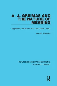 A. J. Greimas and the Nature of Meaning_cover