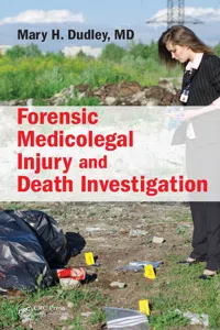 Forensic Medicolegal Injury and Death Investigation_cover