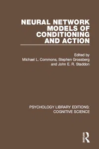 Neural Network Models of Conditioning and Action_cover