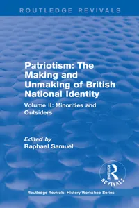 Routledge Revivals: Patriotism: The Making and Unmaking of British National Identity_cover