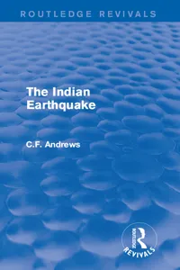 Routledge Revivals: The Indian Earthquake_cover