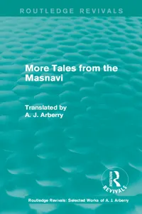 Routledge Revivals: More Tales from the Masnavi_cover