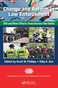 Change and Reform in Law Enforcement_cover